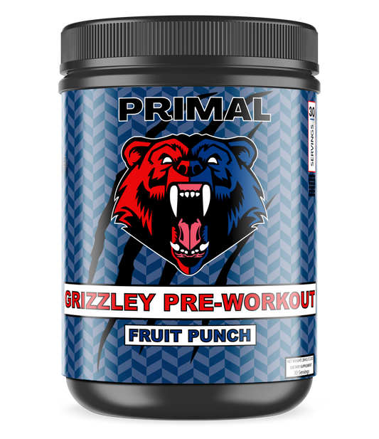 Grizzley Pre-Workout - Fruit Punch
