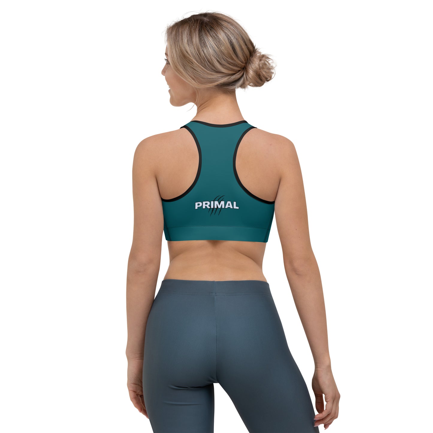 Primal Essentials Forest Teal Sports Bra